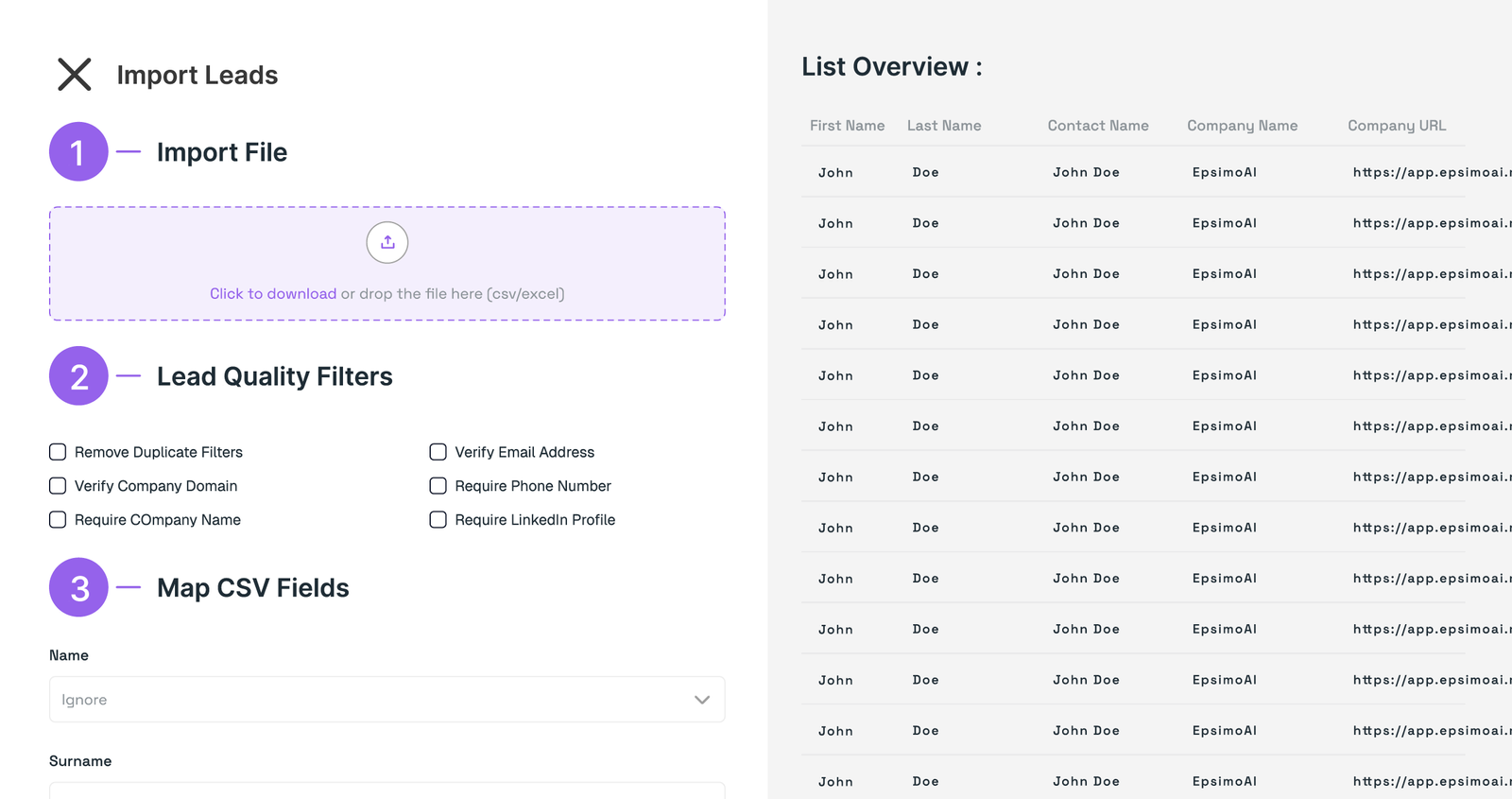 LeadGenius Analytics